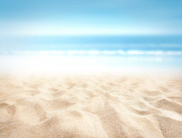 Sandy beach with blue sky Sandy beach with blue sky