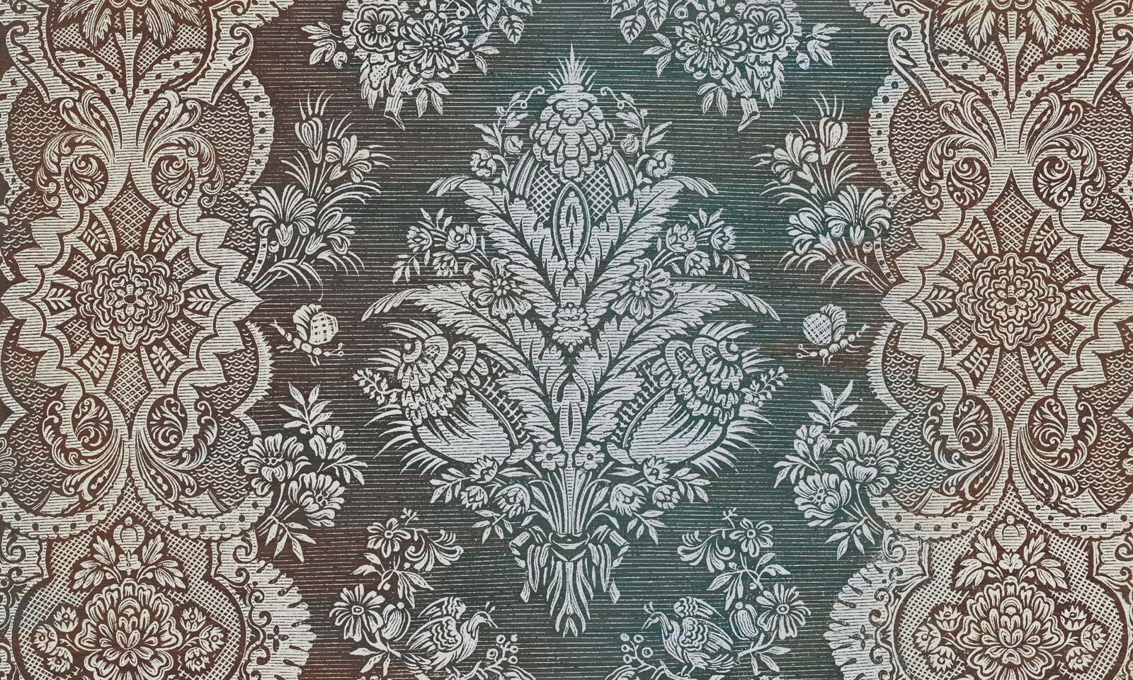 u43354p - Intricate floral vintage design pattern - tegory