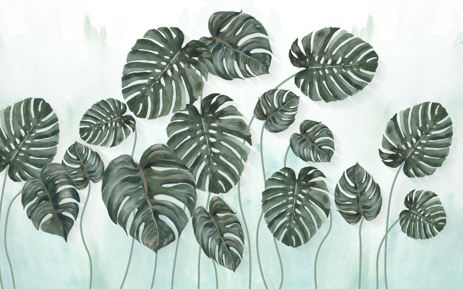 Group of leaves on a white background u43436p - Group of leaves on a white background - tegory