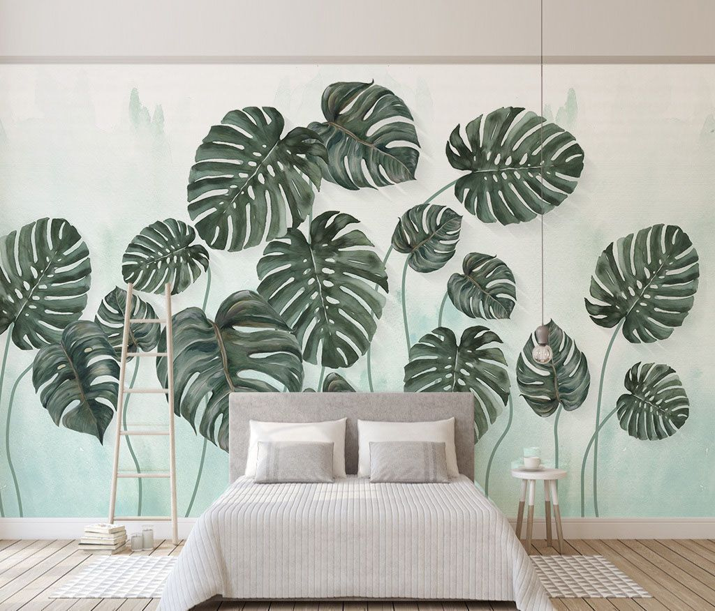 Group of leaves on a white background u43436pib1m - Group of leaves on a white background - tegory