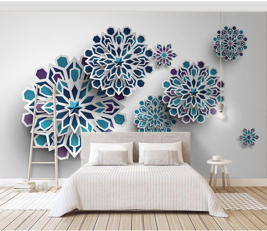 Group of blue and white flowers u43560pib1m - Group of blue and white flowers - tegory