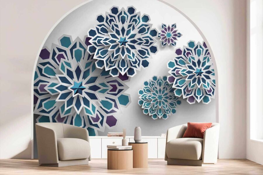 Group of blue and white flowers u43560pig2 900x600 - Group of blue and white flowers - tegory