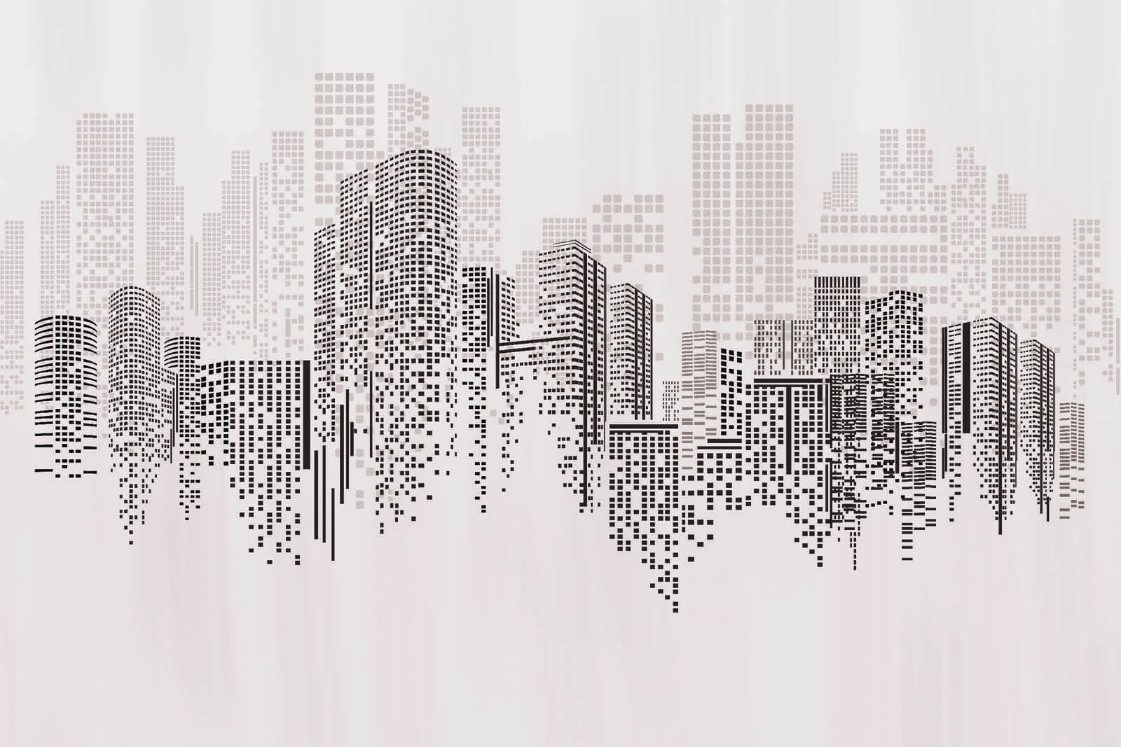 City skyline with many buildings u45827p - City skyline with many buildings - tegory