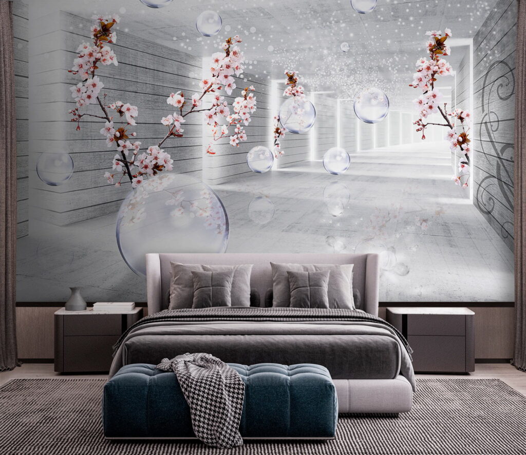 u52629pib1 1024x886 - White room with flowers and bubbles - tegory