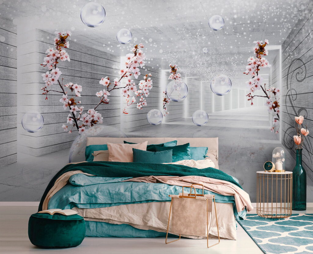 u52629pib2 1024x833 - White room with flowers and bubbles - tegory