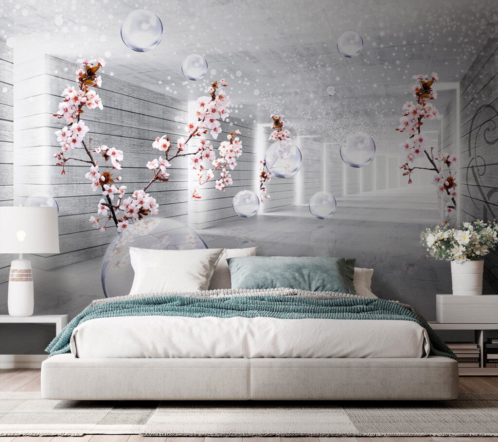 u52629pib3 1024x909 - White room with flowers and bubbles - tegory