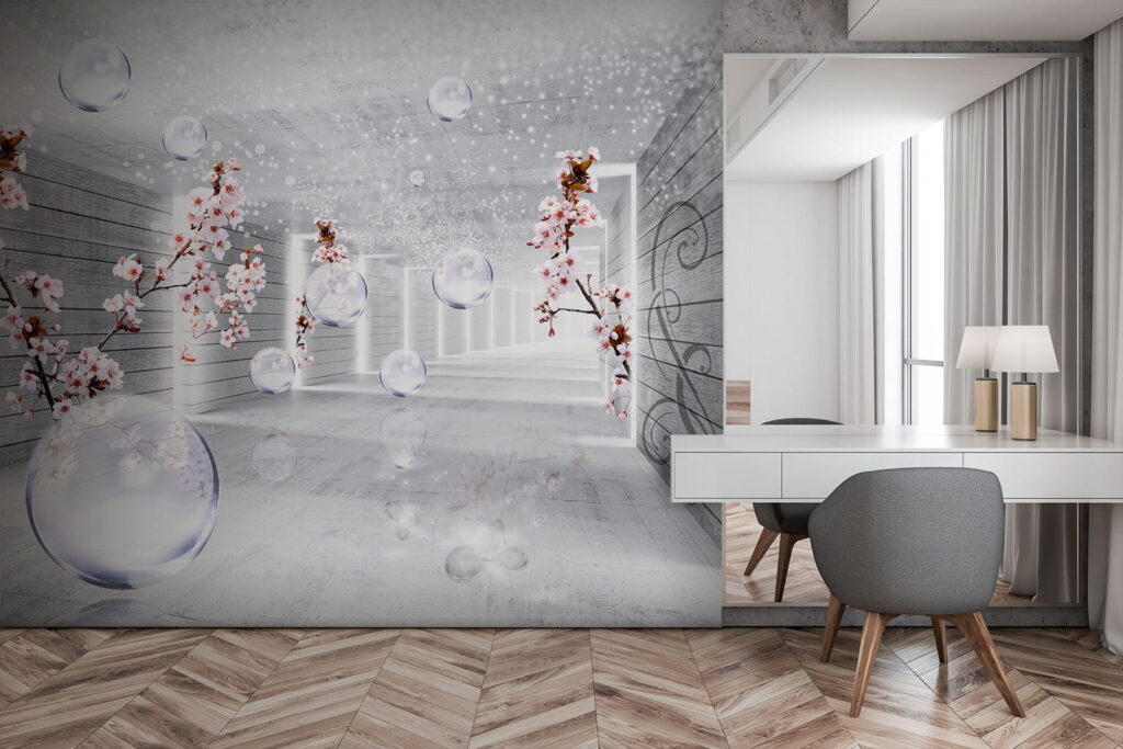 u52629piw1 1024x683 - White room with flowers and bubbles - tegory