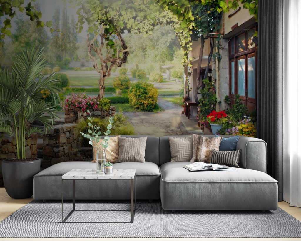 u60046pig53m 1024x819 - Stone walkway with a tree and flowers - tegory