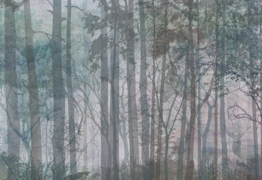 Wall murals Group of trees in a forest - Image 5