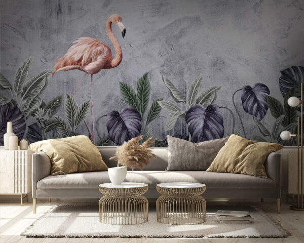 u60235pig9 600x480 - Flamingo and plants - tegory