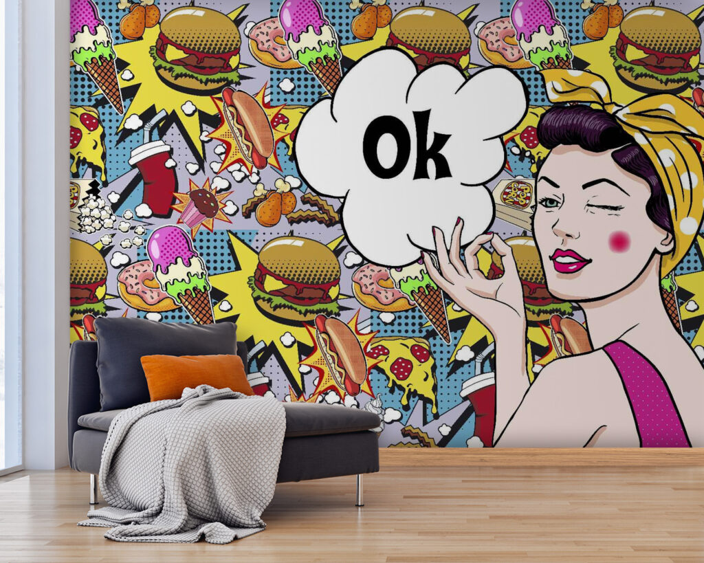 Woman holding a bubble with food u60254pig25m 1024x819 - Woman holding a bubble with food - tegory