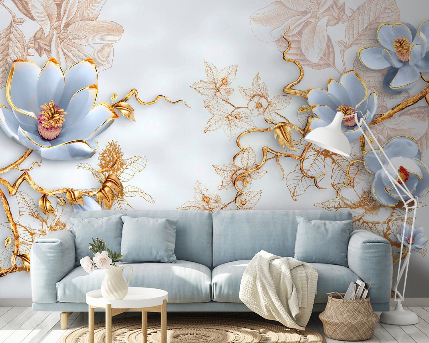 u60416v2pig14m - Delicate blooms on a soft backdrop - tegory