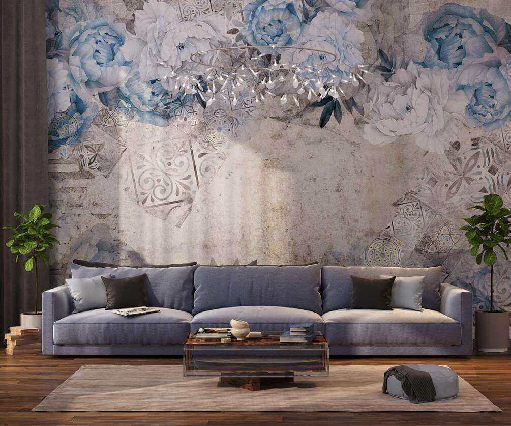 Delicate blooms on a textured background Delicate blooms on a textured background