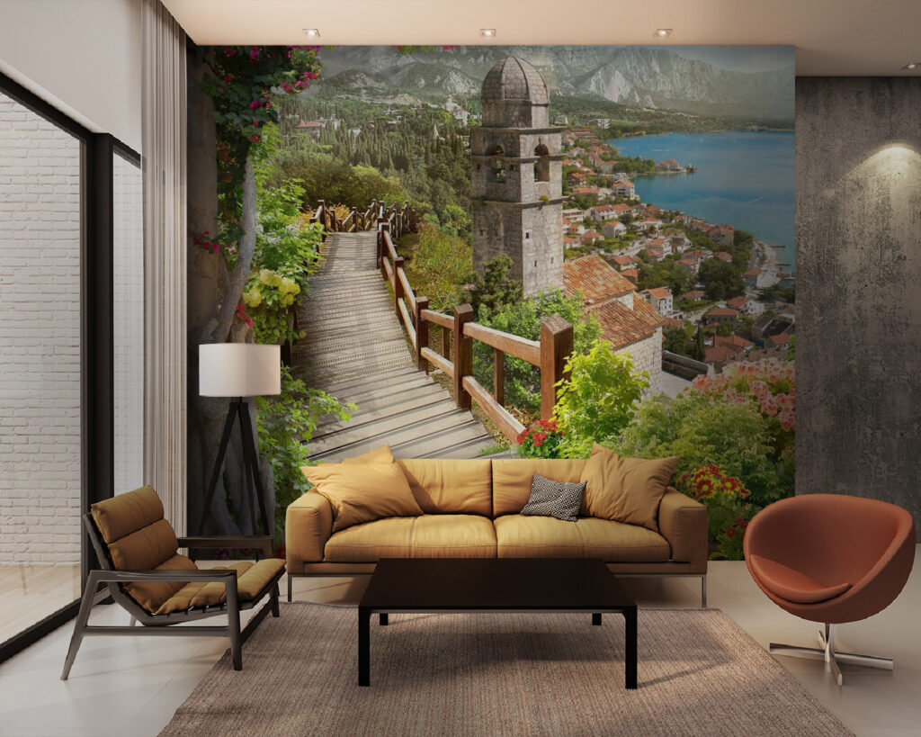 Stairway leading to a town u60510pig28 1024x819 - Stairway leading to a town - tegory