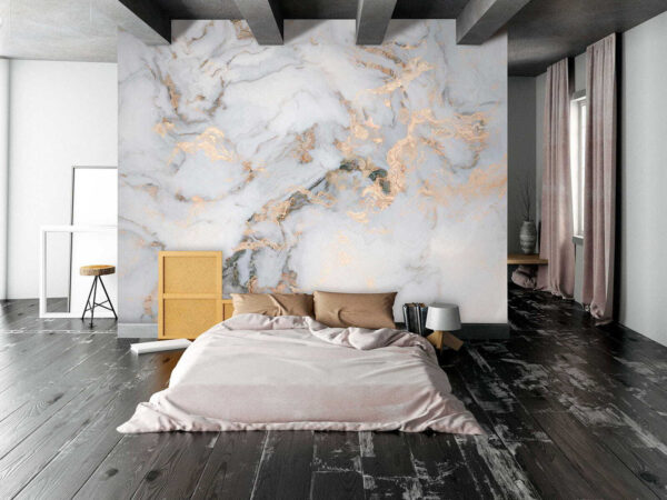 Elegant marble with metallic veins Elegant marble with metallic veins
