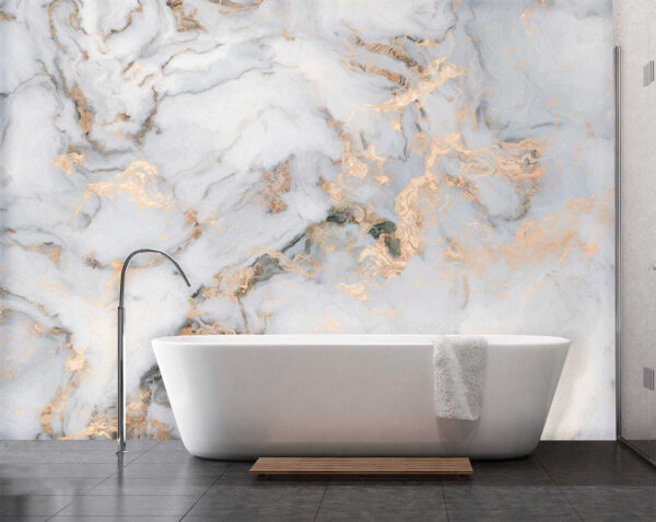 Elegant marble with metallic veins Elegant marble with metallic veins