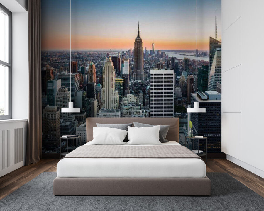 Wall murals City skyline with tall buildings - Image 2