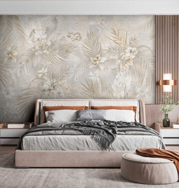 Elegant floral pattern in soft hues Elegant floral pattern in soft hues