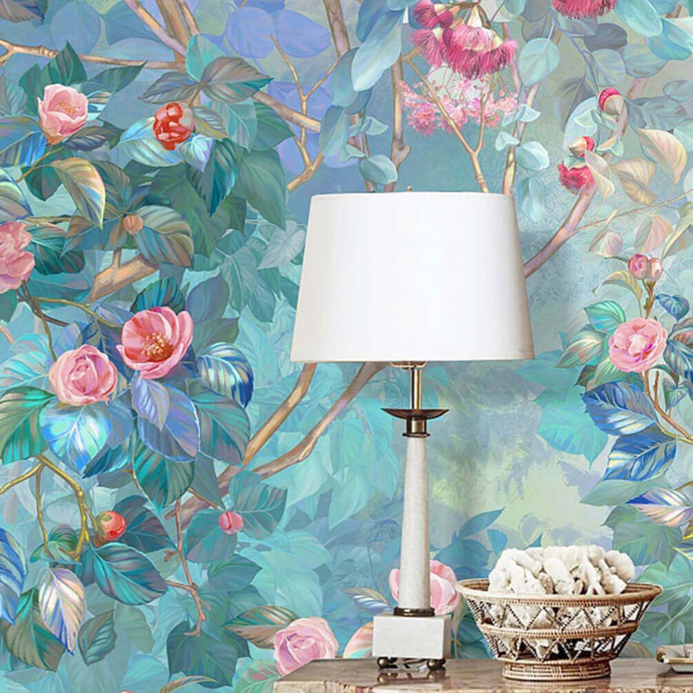 Painting of a tree with flowers u66458pih1m - Painting of a tree with flowers - tegory