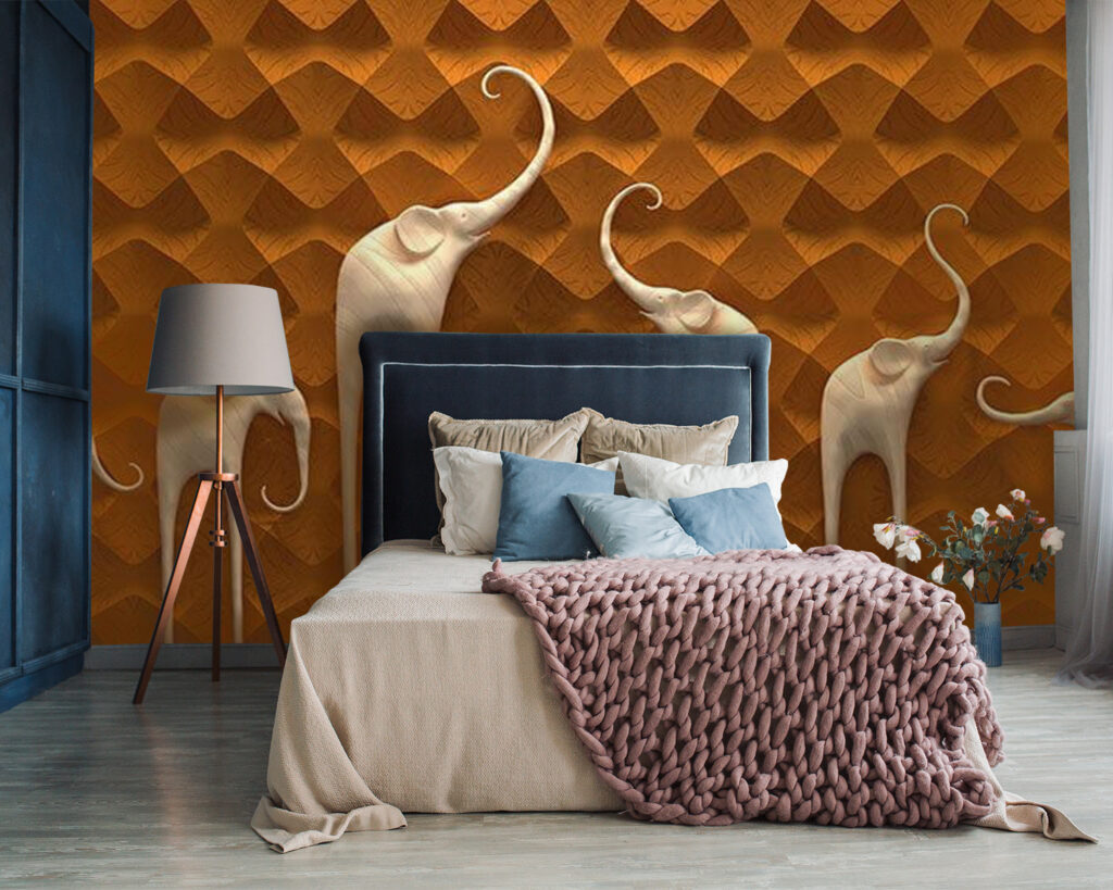 u66588pib87 1024x819 - Group of elephants on a wall - tegory