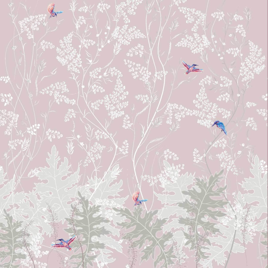 Wallpaper with birds and plants u66774p 900x900 - Wallpaper with birds and plants - tegory