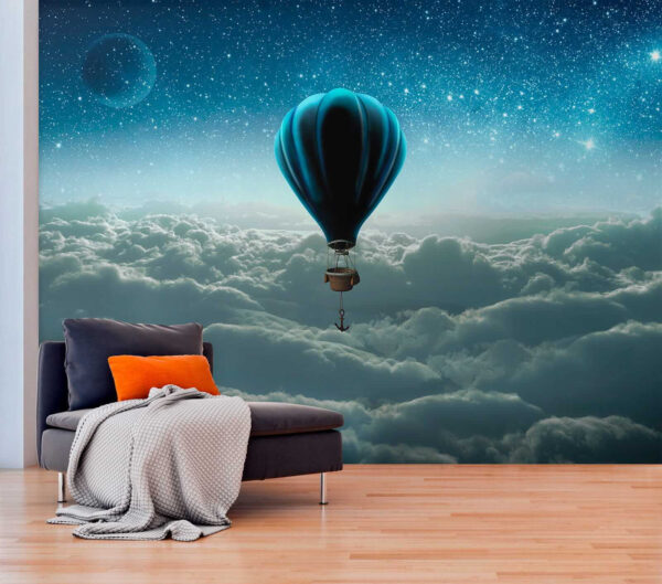 Hot air balloon in the sky Hot air balloon in the sky