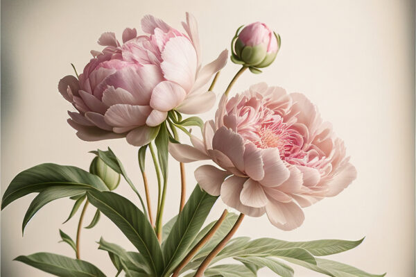 Soft blooms in delicate hues. Soft blooms in delicate hues.