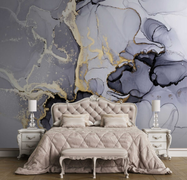 Abstract flowing patterns in muted hues Abstract flowing patterns in muted hues