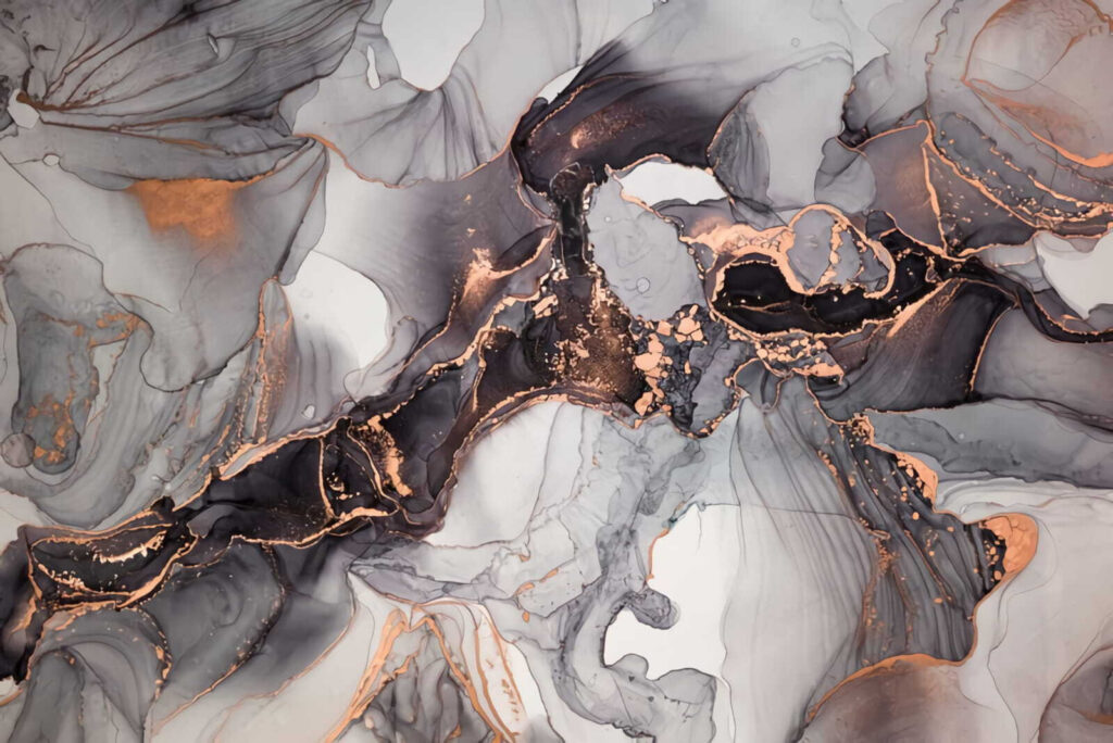 Elegant swirls in muted tones Elegant swirls in muted tones