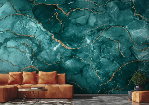 Elegant teal and warm accents design. Elegant teal and warm accents design.