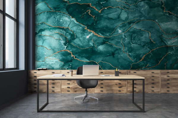 Elegant teal and warm accents design. Elegant teal and warm accents design.