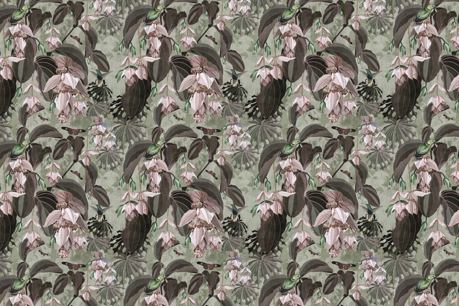 Pattern of flowers and birds u73557p - Pattern of flowers and birds - tegory