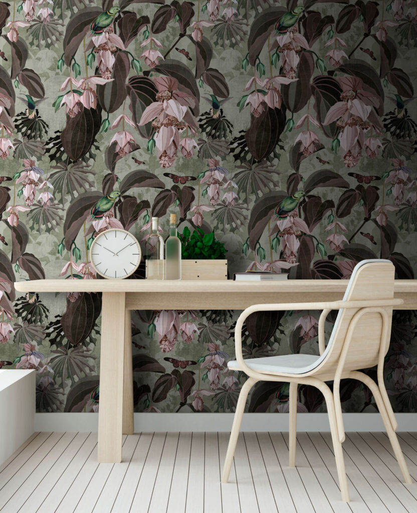 Pattern of flowers and birds u73557piw1 832x1024 - Pattern of flowers and birds - tegory