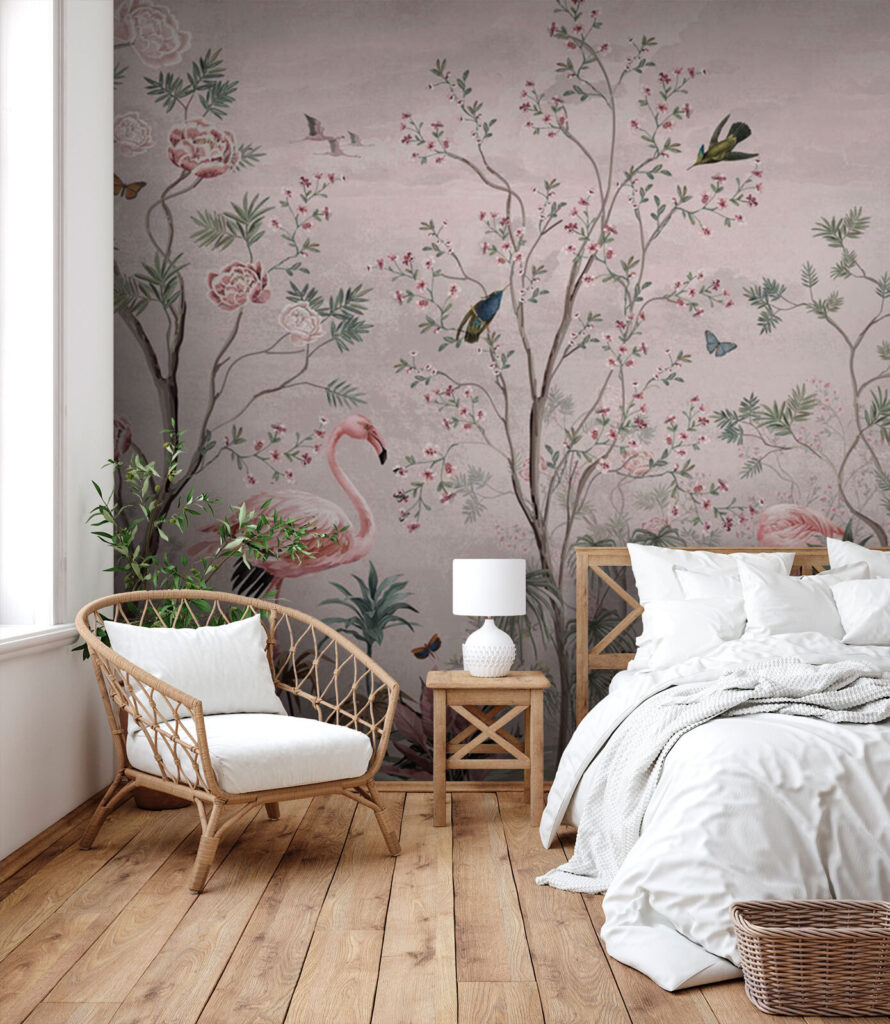 u73559pib1 890x1024 - Wallpaper with birds and plants - tegory