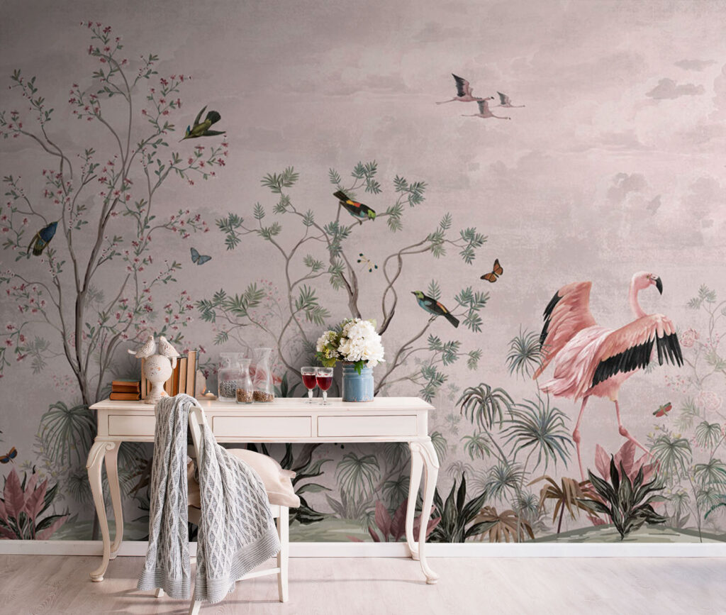 u73559pih2 1024x867 - Wallpaper with birds and plants - tegory