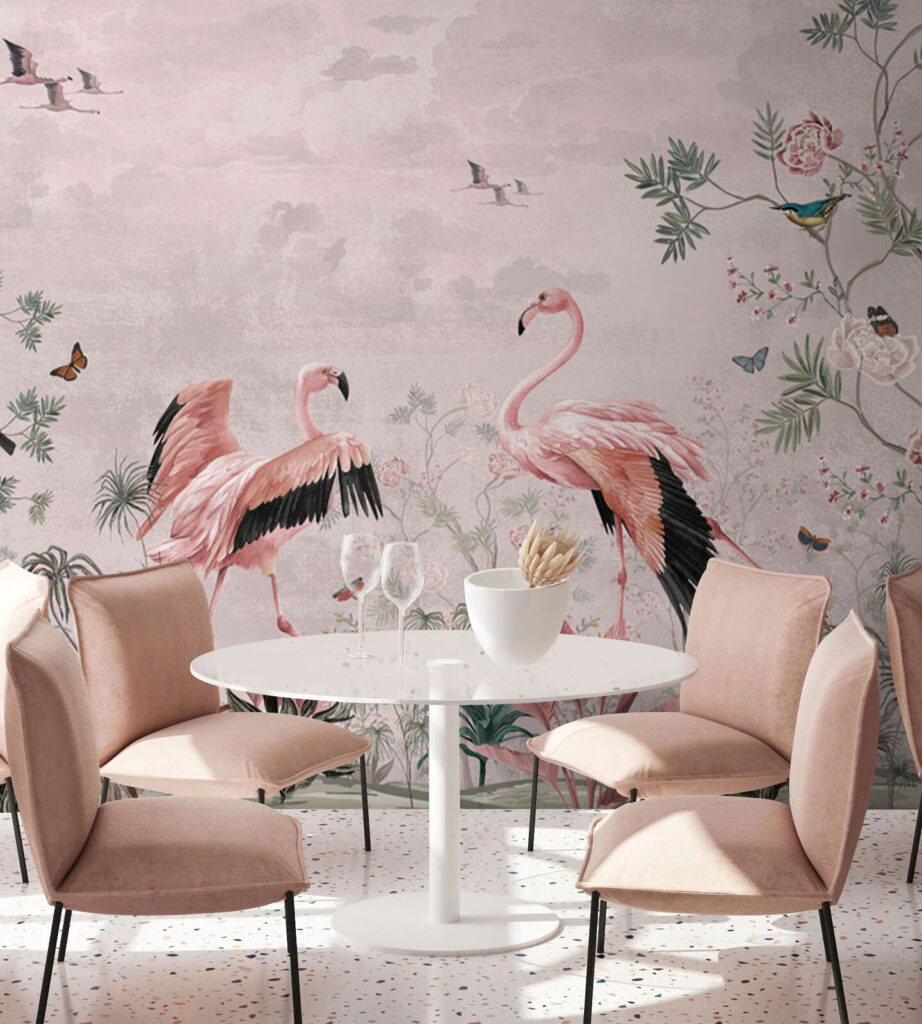 u73559piq1 922x1024 - Wallpaper with birds and plants - tegory