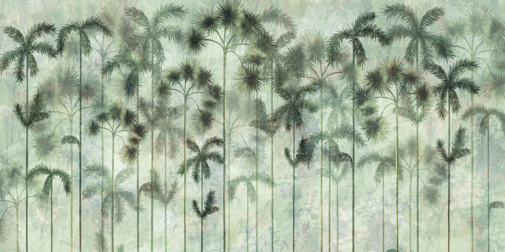 Group of palm trees Group of palm trees