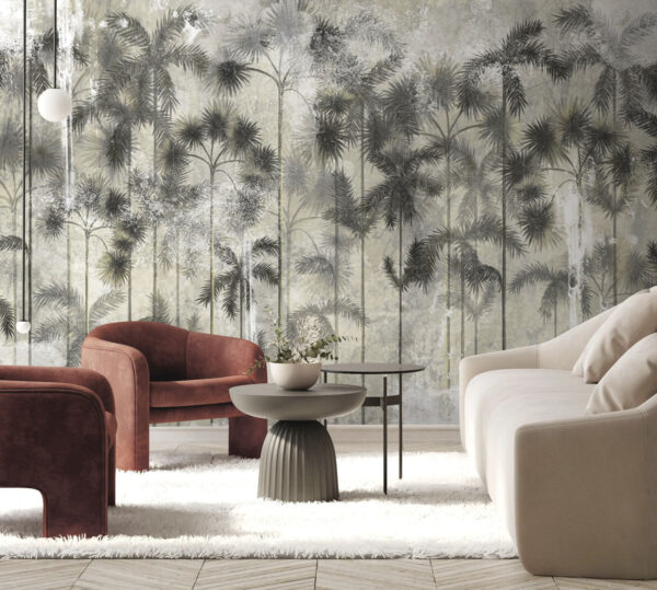Group of trees on a wall u73812pig1 600x539 - Group of trees on a wall - tegory