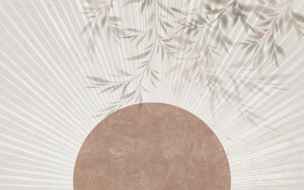 Circle with leaves on it Circle with leaves on it