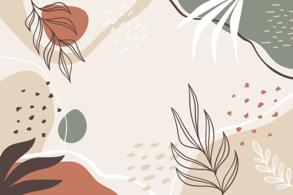 Colorful floral design on a white background Colorful floral design on a white background