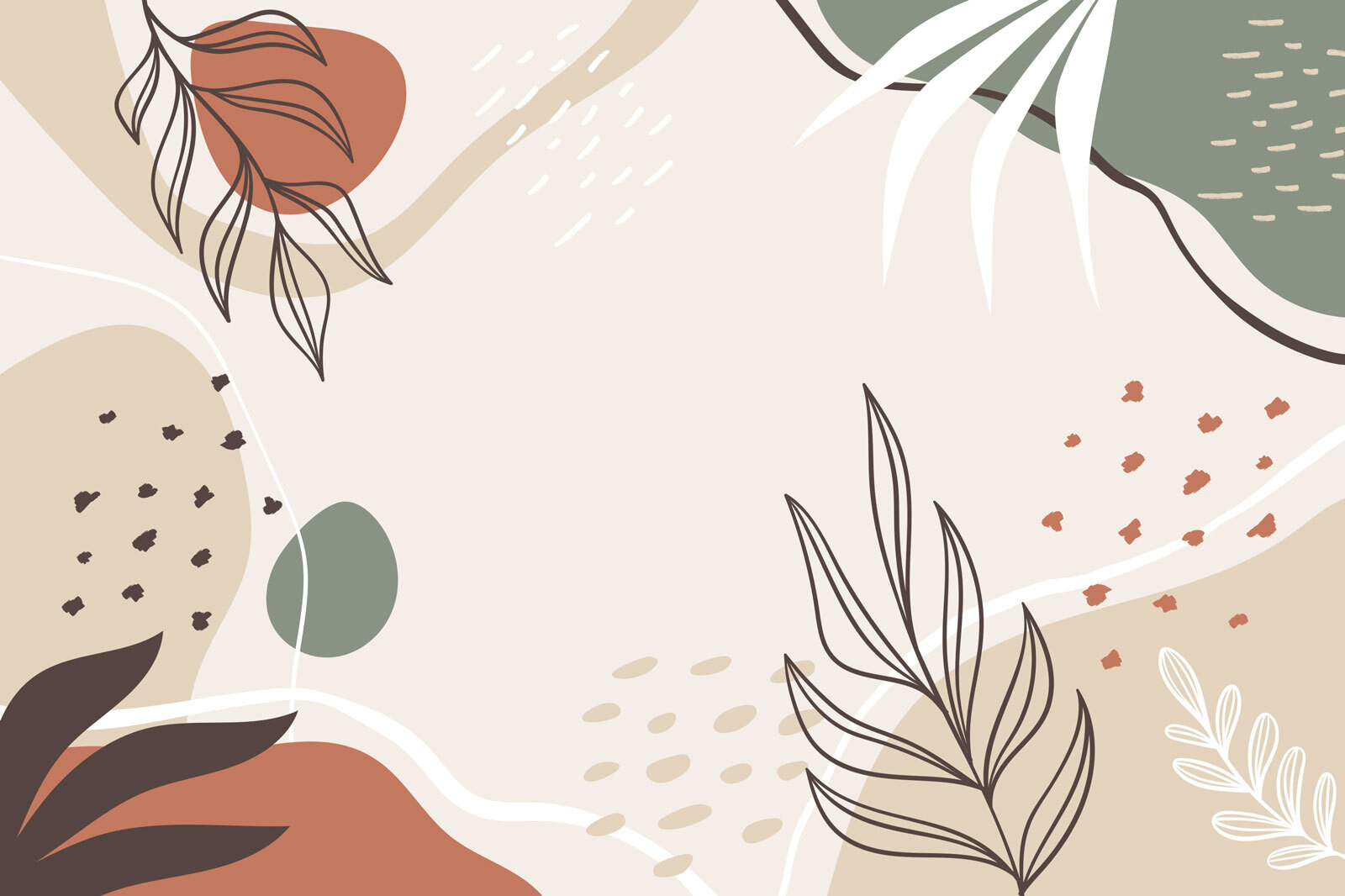 Colorful floral design on a white background Colorful floral design on a white background