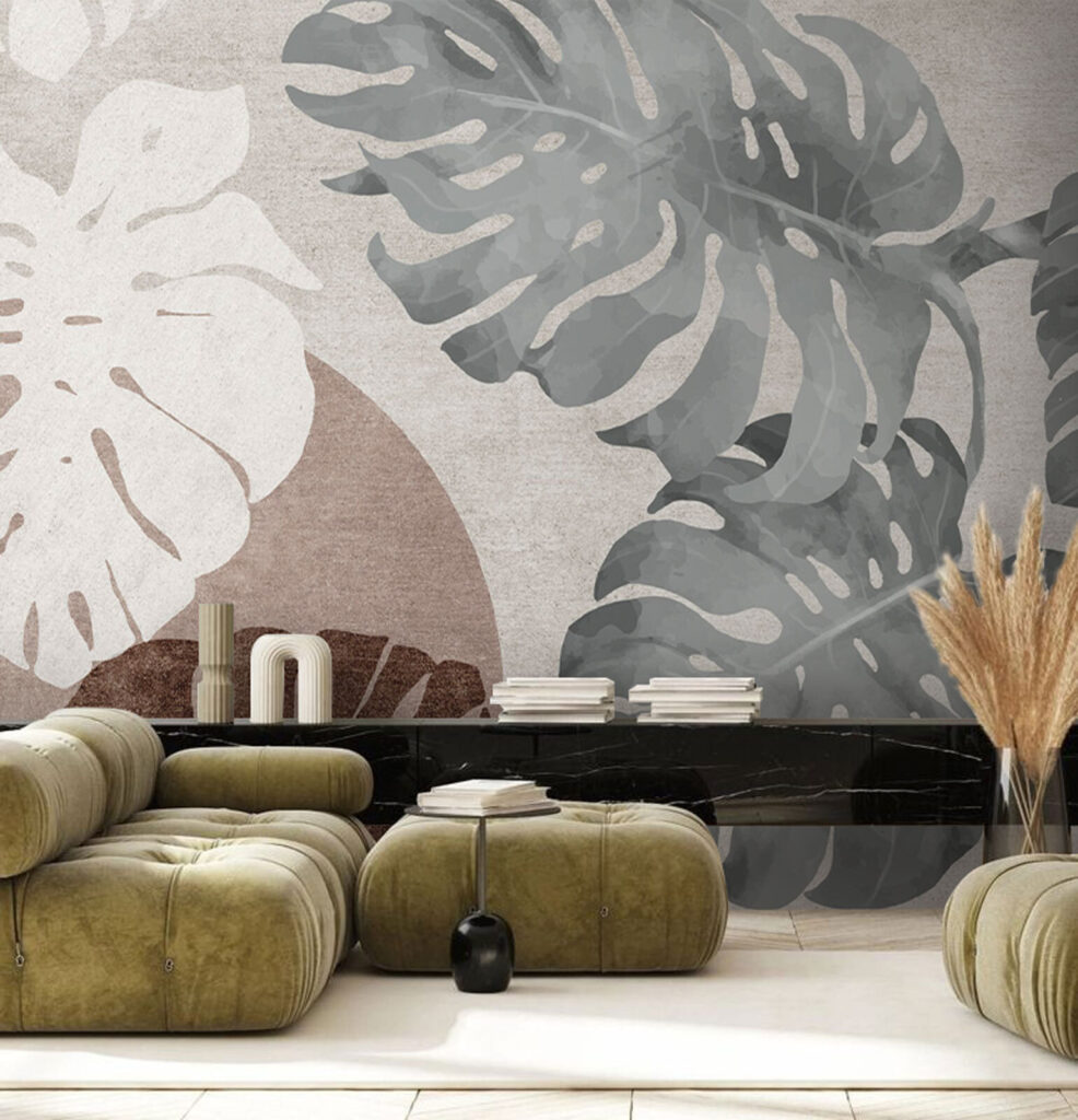 u74076pig2 986x1024 - Elegant foliage in monochrome tones - tegory