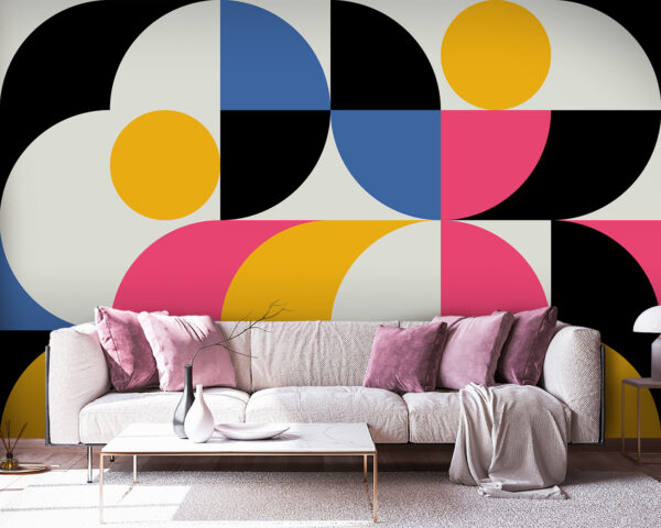 Colorful circles and squares Colorful circles and squares