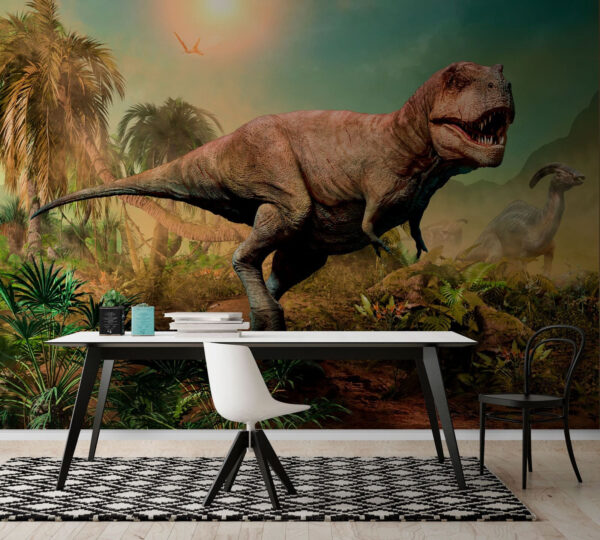 Dinosaur in a jungle Dinosaur in a jungle
