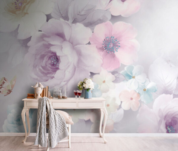 Soft blooms in pastel hues Soft blooms in pastel hues
