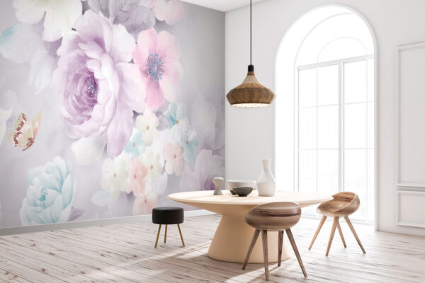 Soft blooms in pastel hues Soft blooms in pastel hues