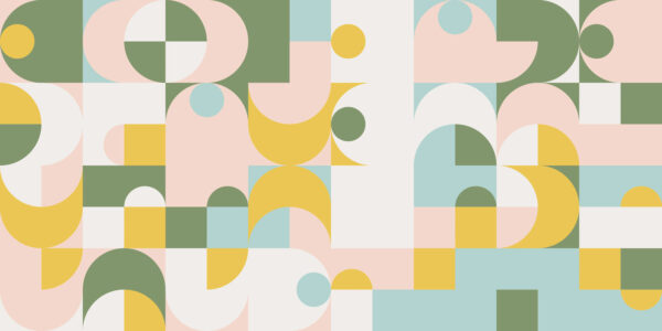 Colorful pattern with circles and dots Colorful pattern with circles and dots