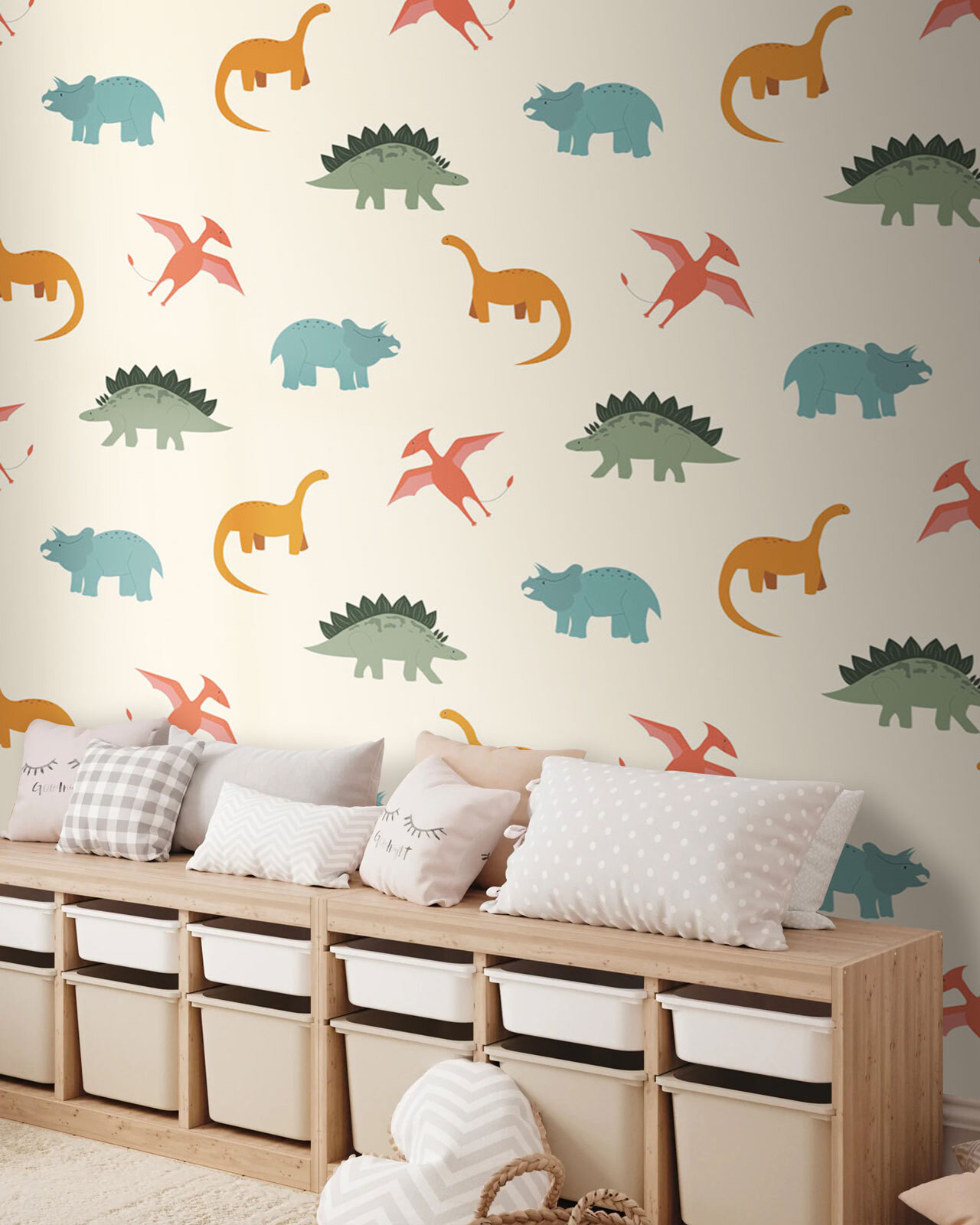 u74449pir1m - Pattern of cartoon dinosaurs - tegory