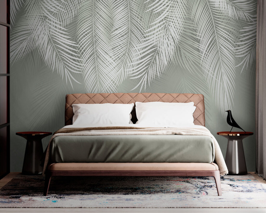 White leaves on a gray background White leaves on a gray background