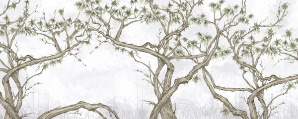 Tree with many branches Tree with many branches